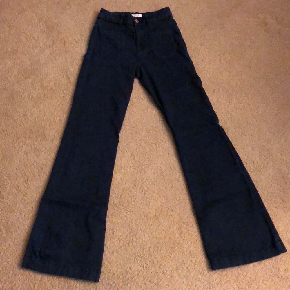 Wide leg/ bell bottom jeans